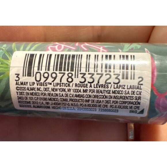 Almay Lip Vibes Lipstick Eat Cake 320 Cream Finish Hypoallergenic Pink 4.0G - Picture 2 of 4